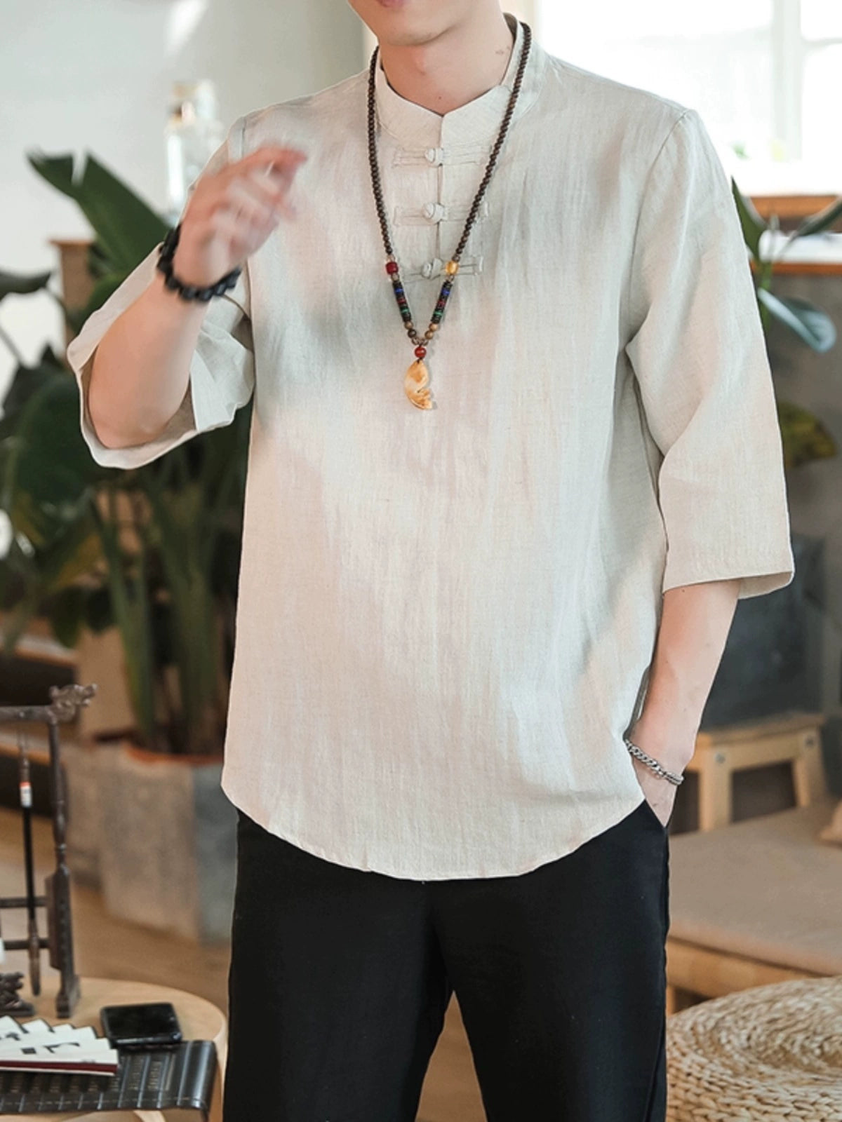 Ryuu Flow  Spirit-Fiber Linen Toppu