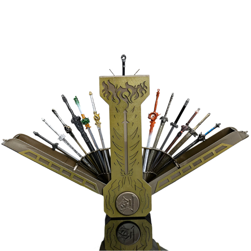 Thirteen Toy Blades of Legend Ancient Style Mini Metal Sword Model Gift Box Set
