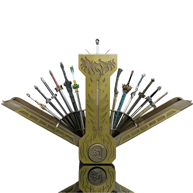 Thirteen Toy Blades of Legend Ancient Style Mini Metal Sword Model Gift Box Set