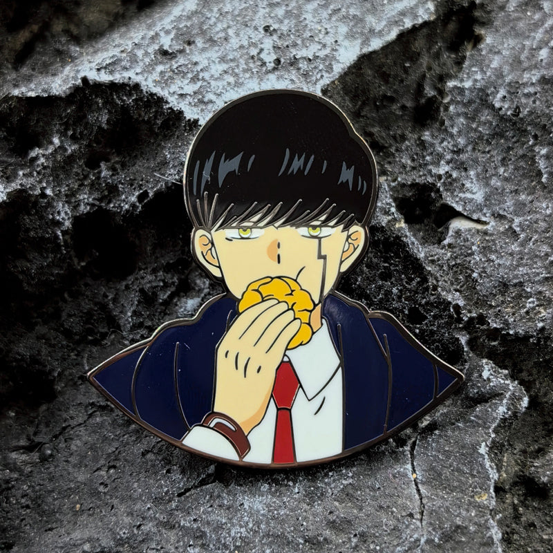 Mashle Magic & Muscles Mash Burnedead Metal Brooch  2D Anime Peripheral Pin for Bags, Jackets & Collections