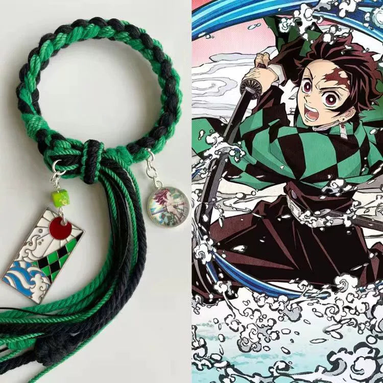 Demon Slayer Reincarnation Bracelets  Tanjiro, Shinobu & Muichiro Inspired