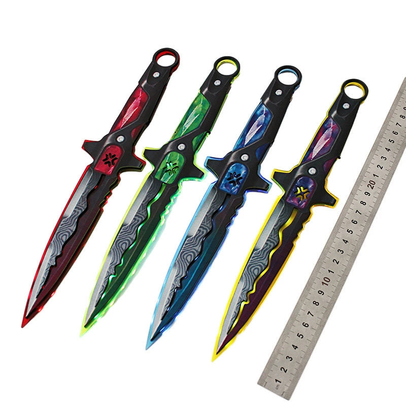 Valorant Mercy Blade Glowing Acrylic Model  Light-Up Game Prop Toy for Kids & Cosplay