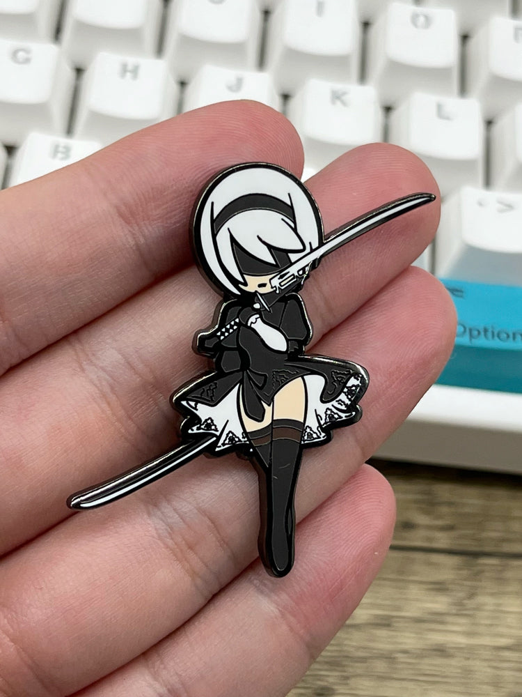 NieR: Automata 2B Mechanical Era Brooch