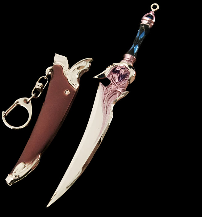 Douluo Peerless Tang Gate Ji Juechen Sword of Judgment Metal Model Weapon Soul Skill Anime Peripheral Boy Toys