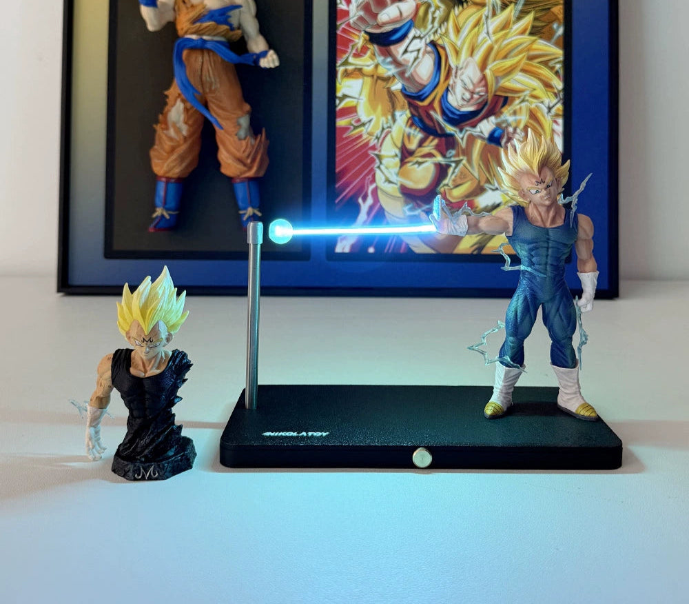 Vegeta Magnetic Night Light  Dragon Ball Z LED Desktop Display