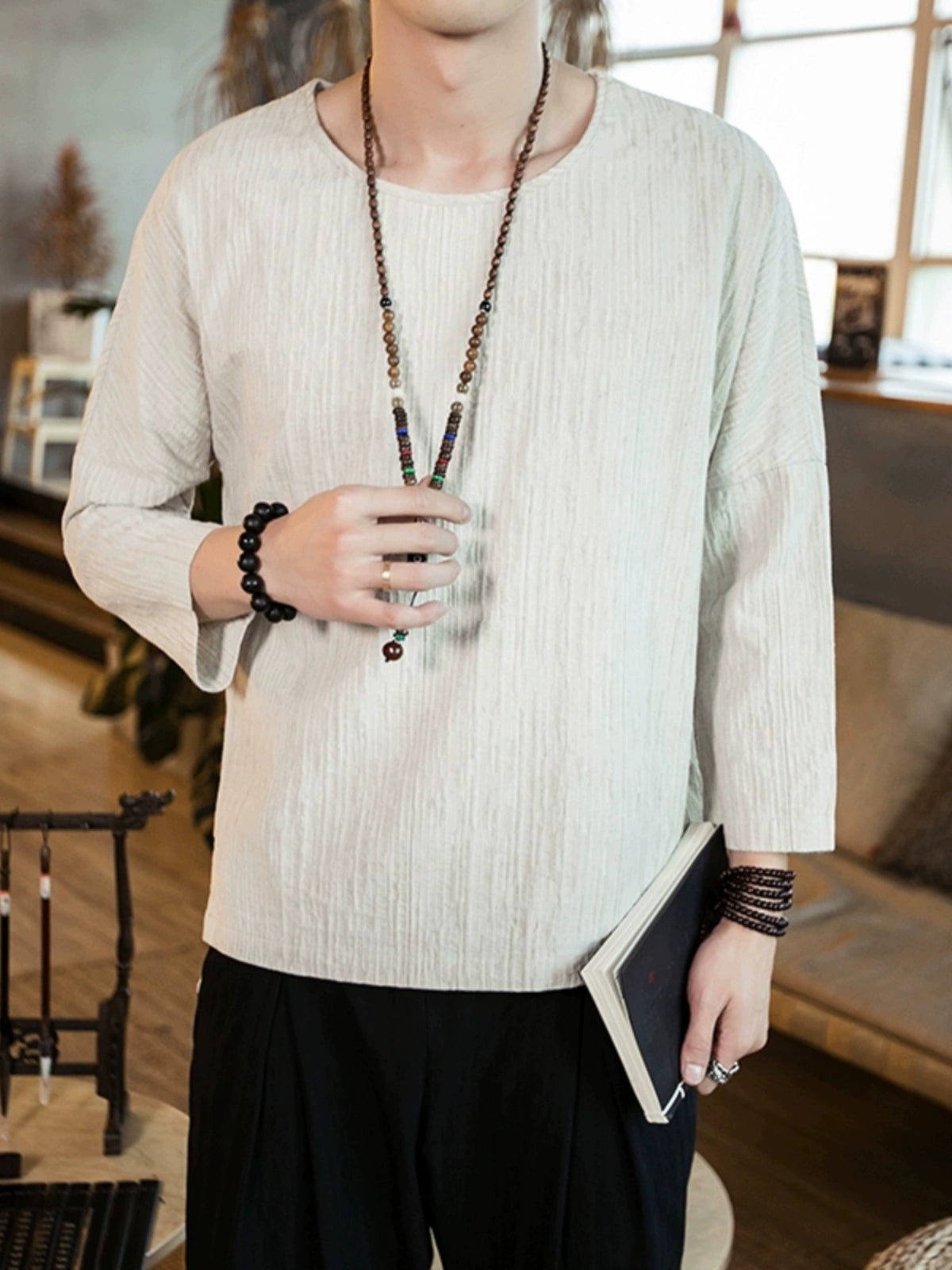 Ryuu Flow  Spirit-Fiber Linen Toppu