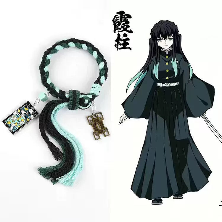 Demon Slayer Reincarnation Bracelets  Tanjiro, Shinobu & Muichiro Inspired