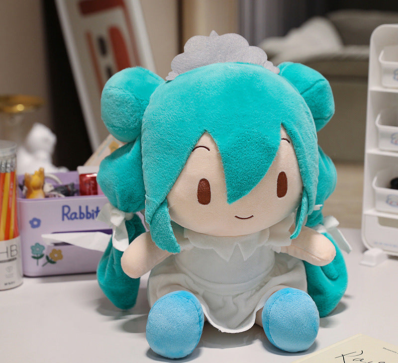 Tanabata ceremony Hatsune sega Hatsune Miku 16th anniversary fufu plush doll Miku anniversary plush doll