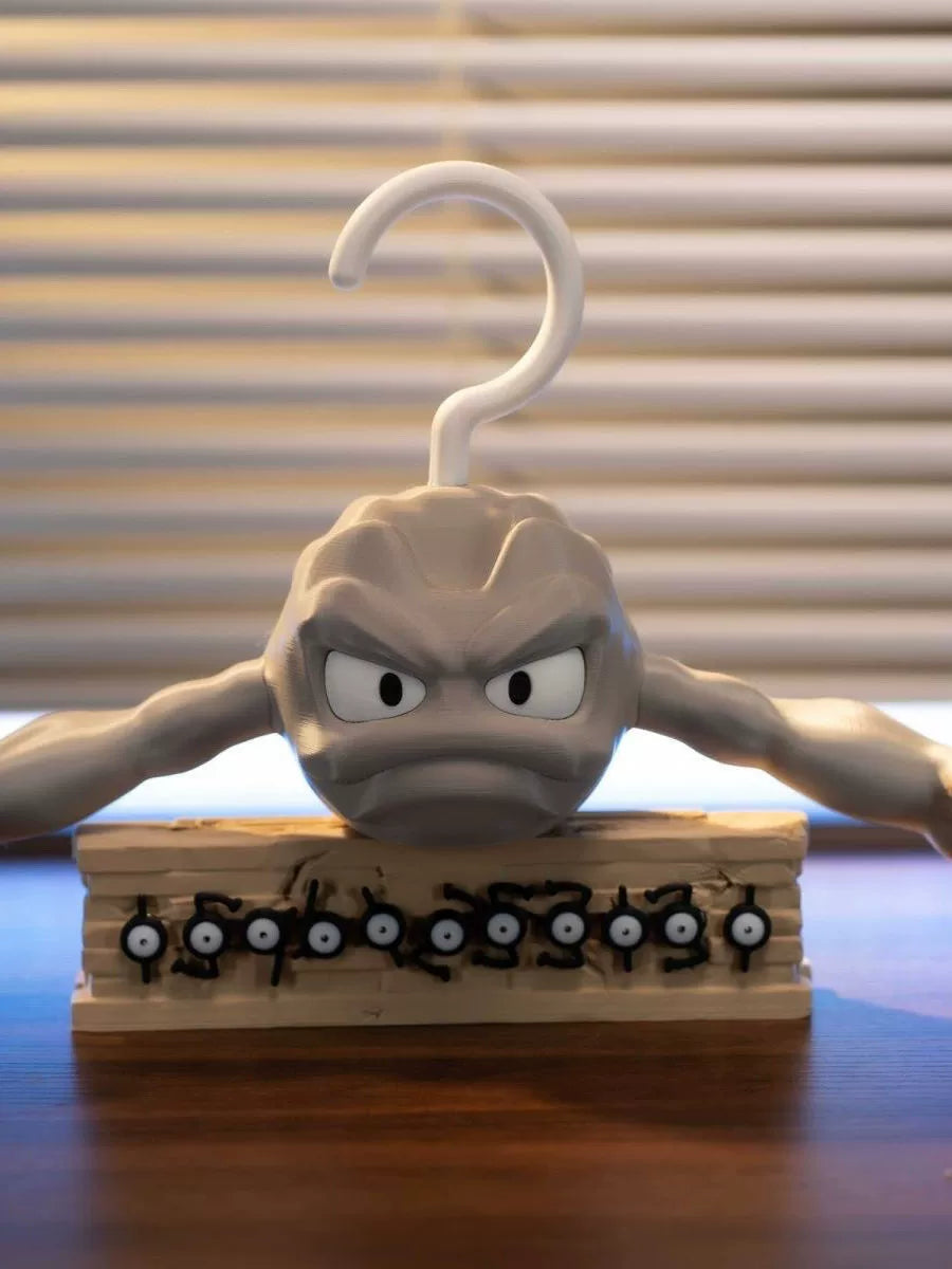 Pokémon Geodude Hanger  Creative Trendy Closet Hook for Casual Use