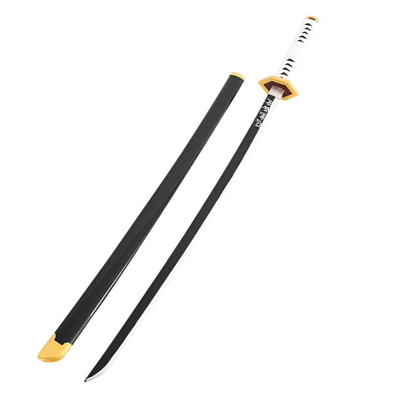 Demon Slayer Nichirin Sword Set  104cm Wooden Blades for Tanjiro, Zenitsu, Rengoku & More