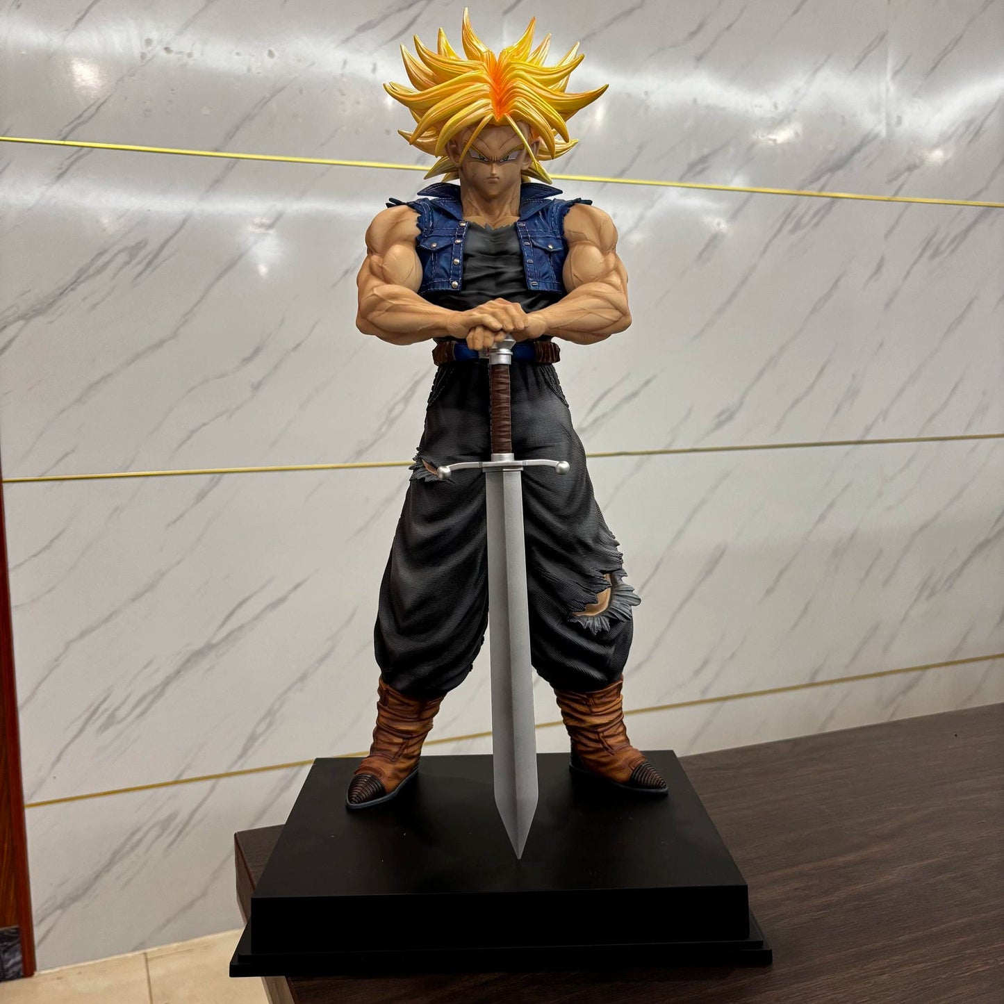 Dragon Ball Trunks 53cm Super Scale Statue  Half-Meter JT Brother Figure Model
