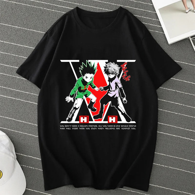 Hunter X Hunter Tshirt Short Sleeve Killua Zoldyck.