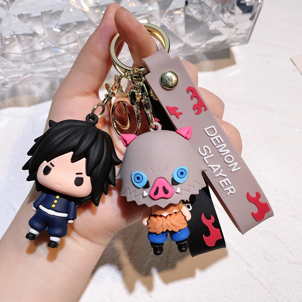 Anime Demon Slayer Silicone Keychain