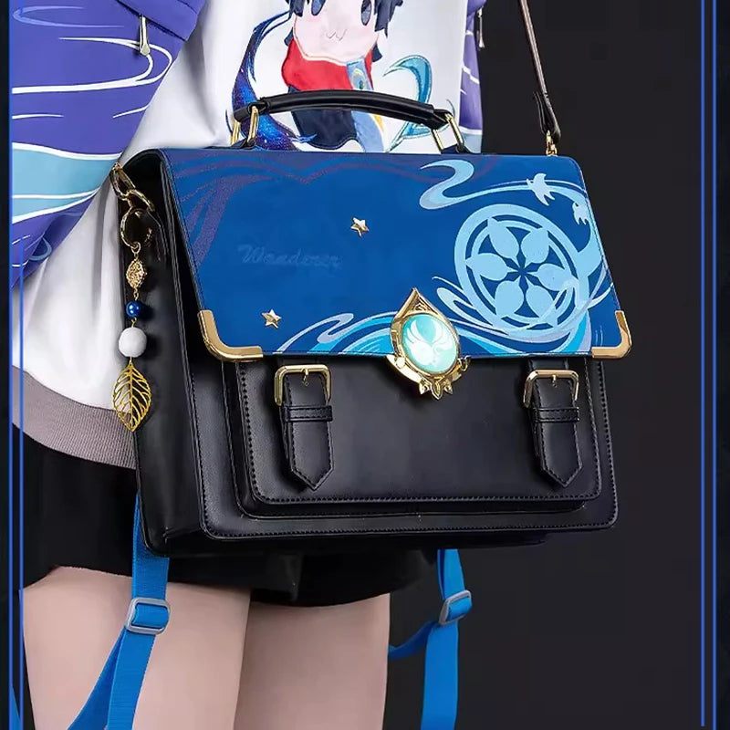 Genshin Handbag Tartaglia Shoulder Bag Anime