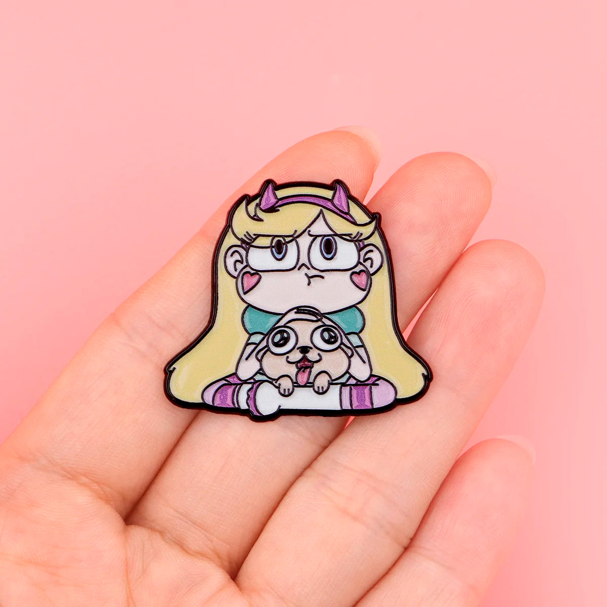 Cute Girls Enamel Pins