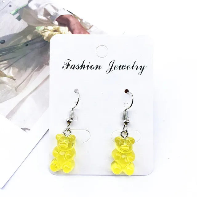 Three-Dimensional Square Dice Earrings