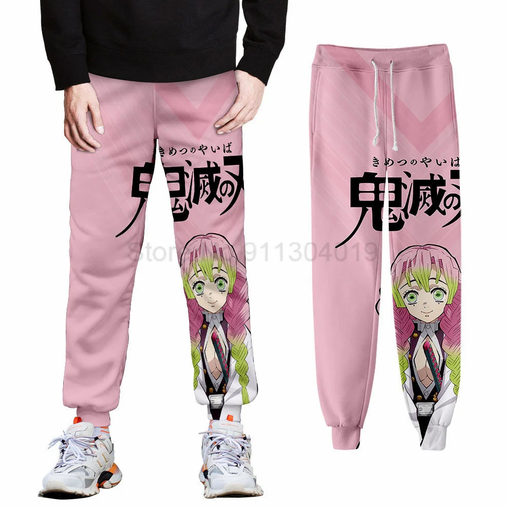 Kimetsu No Yaiba Tomioka Giyuu Long Trousers Demon Slayer Sweatpants