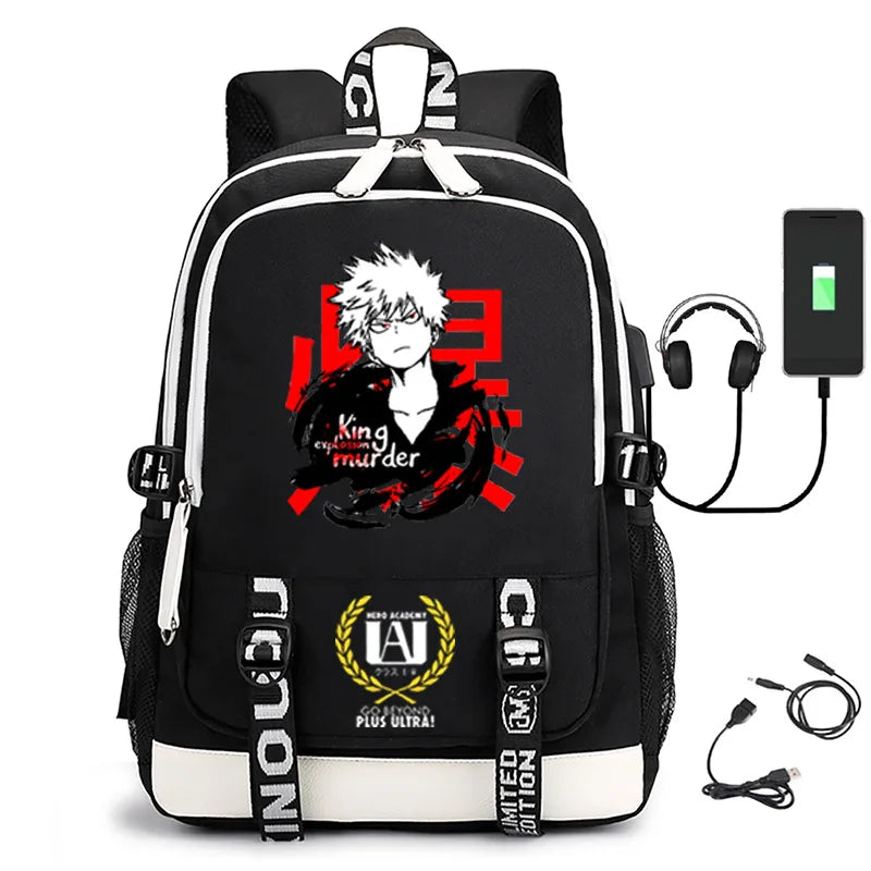 Anime My Hero Academia Schoolbag Backpack