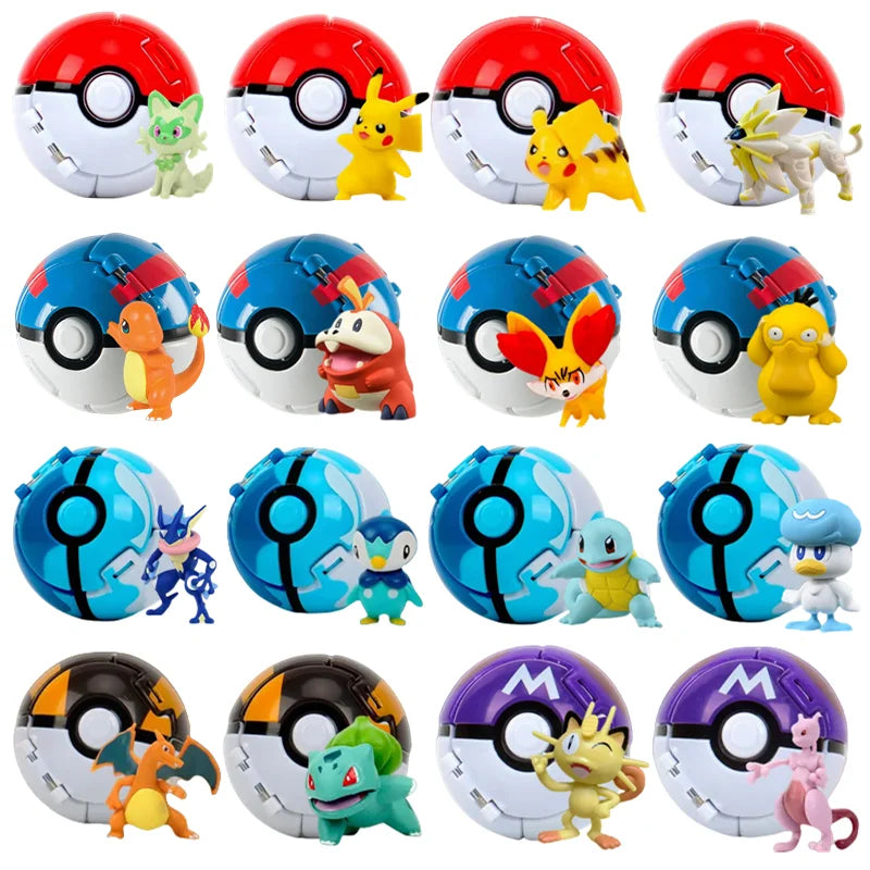 Pokeball Pokemon Figurine