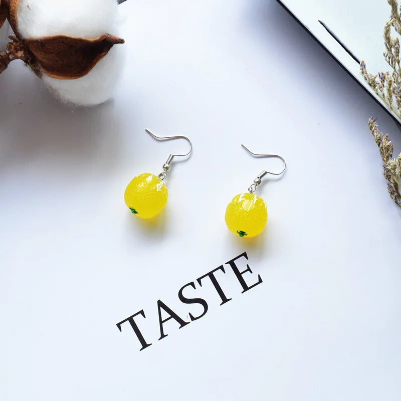 Three-Dimensional Square Dice Earrings