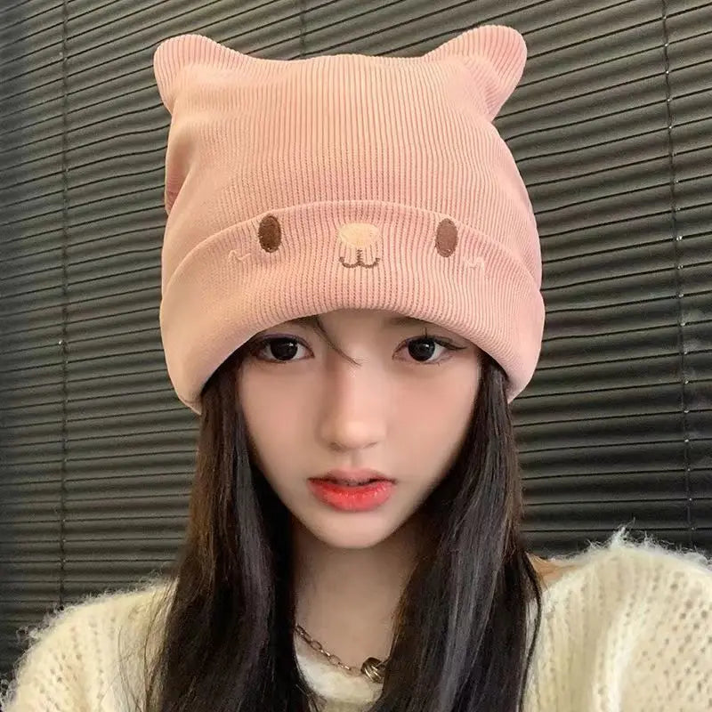 Autumn Winter Cute Bear Hat