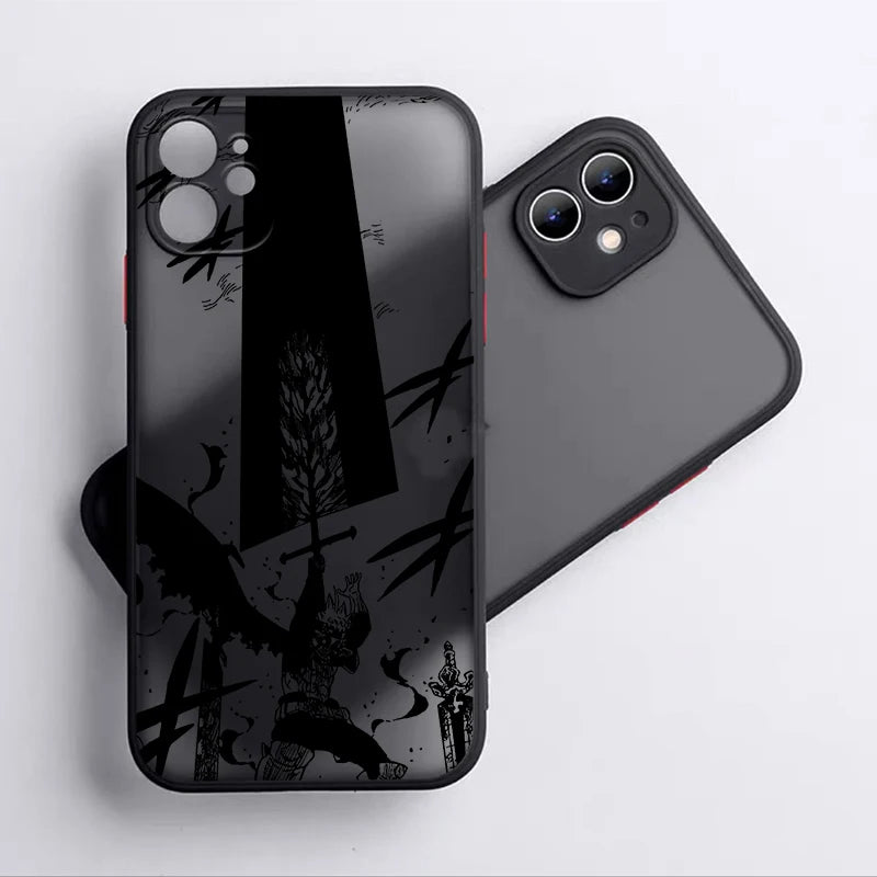 Black Clover Anime case For Apple iPhone 15 14 13