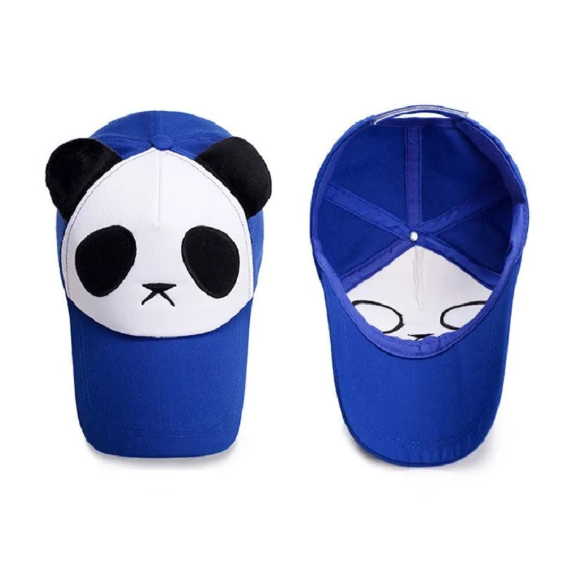 Panda Baseball Caps For Men Women Cotton Hip Hop Snapback