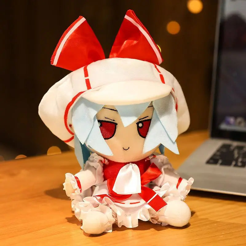 20CM New Japan Anime TouHou Project Hakurei Reimu Kirisame Komeiji Koishi Stuffed Sitting Dolls