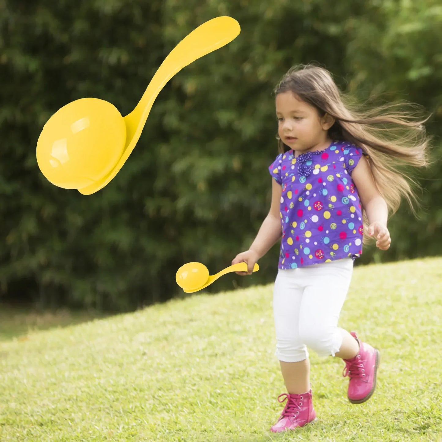 Eggs And Spoon Race Game Set With Yolk  Outdoor Games For Kids