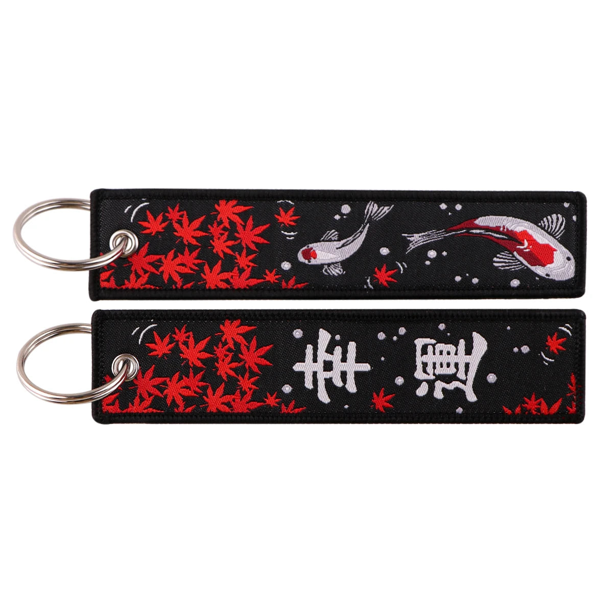 Cool Japanese Mix Anime Embroidery Keychain