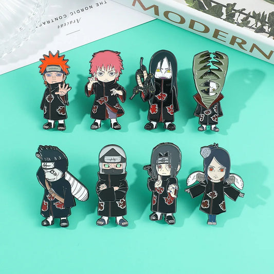 Naruto Character Brooch