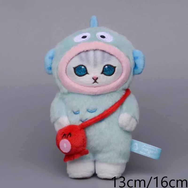 Sanrio Plush Kawaii Hello Kitty My Melody Room Decor Kuromi Plushie Cinnamoroll Doll Plush Keychain