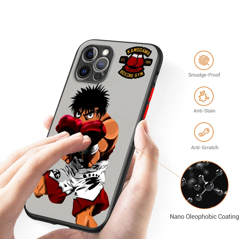 Hajime No Ippo Frosted Translucent For Apple iPhone case