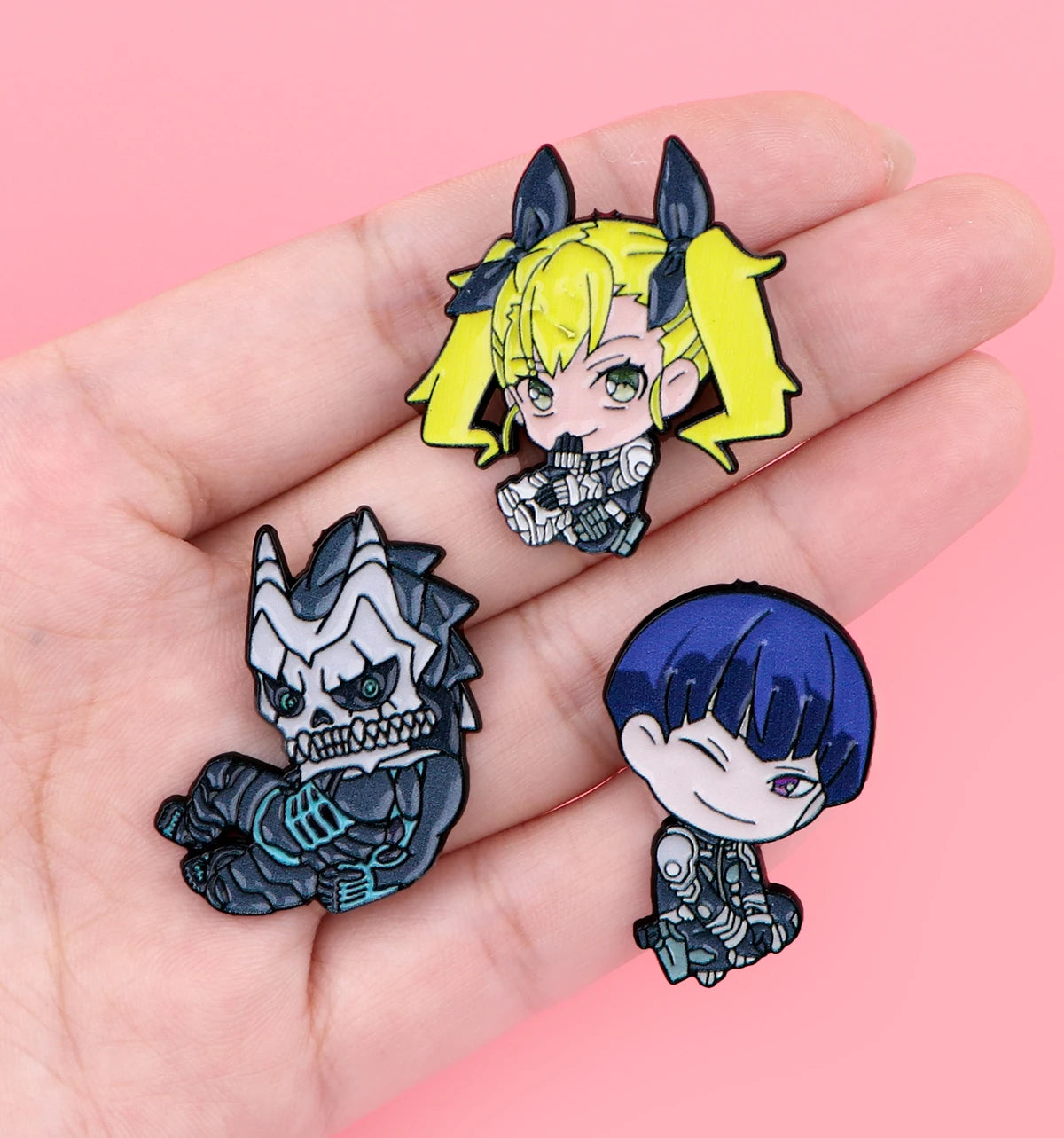 Kaijo Number 8 Anime Figures Enamel Pin