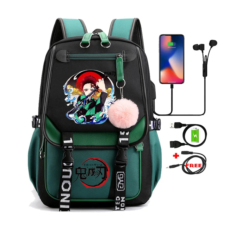 Anime Demon Slayer Unisex Bag Backpack