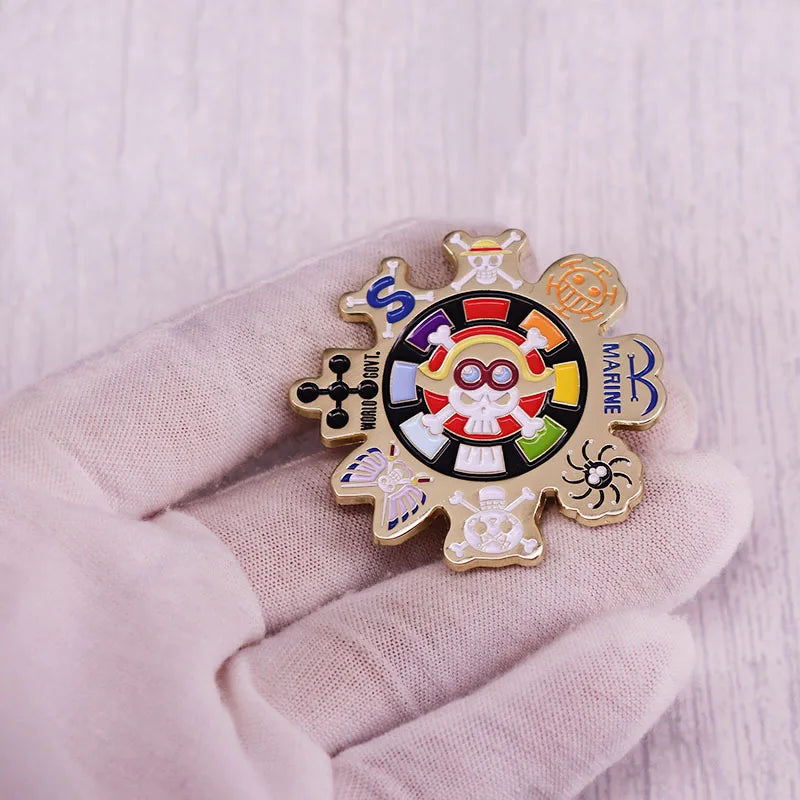 Japanese Anime One Piece Lapel Pins