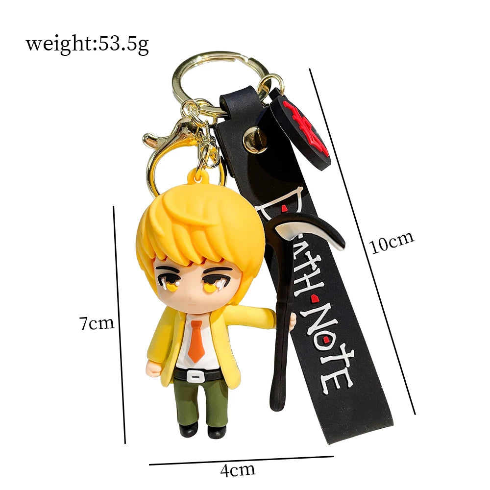 Death Note Keychain Car Pendant Bookbag Small Accessories