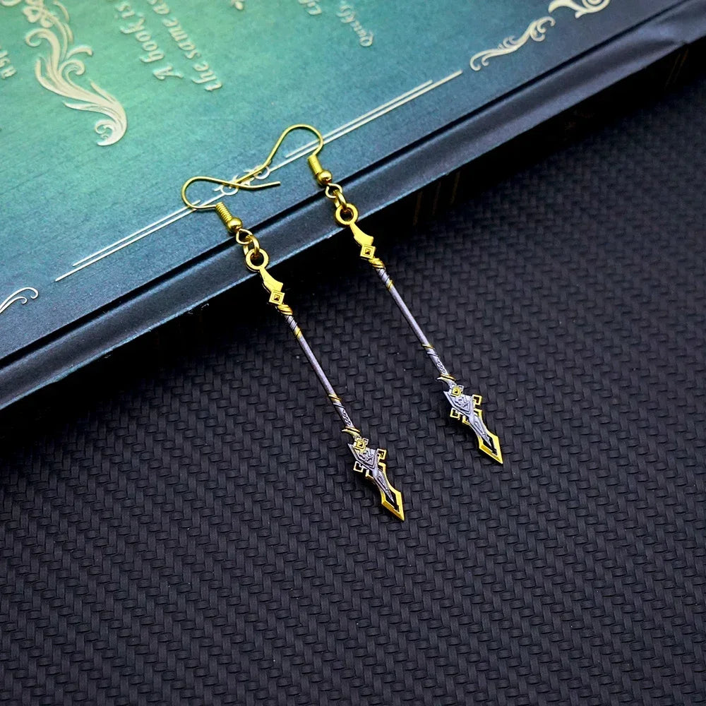 Sword Earrings