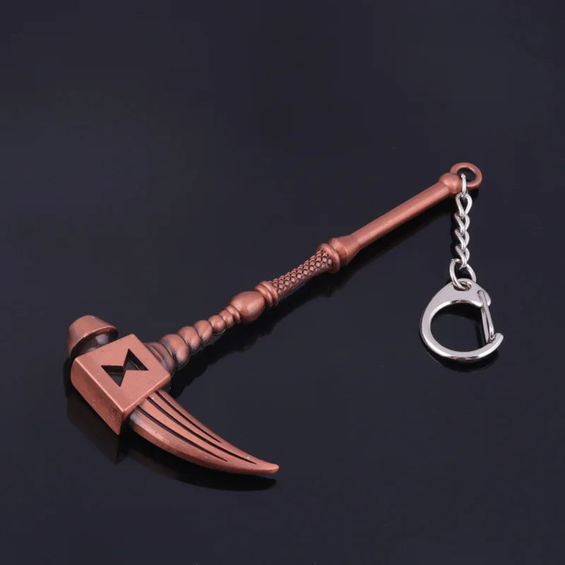 Anime The Seven Deadly Sins Keychain LostVayne Rhitta CHASTIEFOL Weapon Model Pendant Key Chain