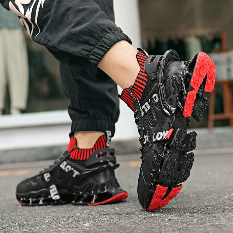 ShadowStride Z: Urban Hero Sneakers
