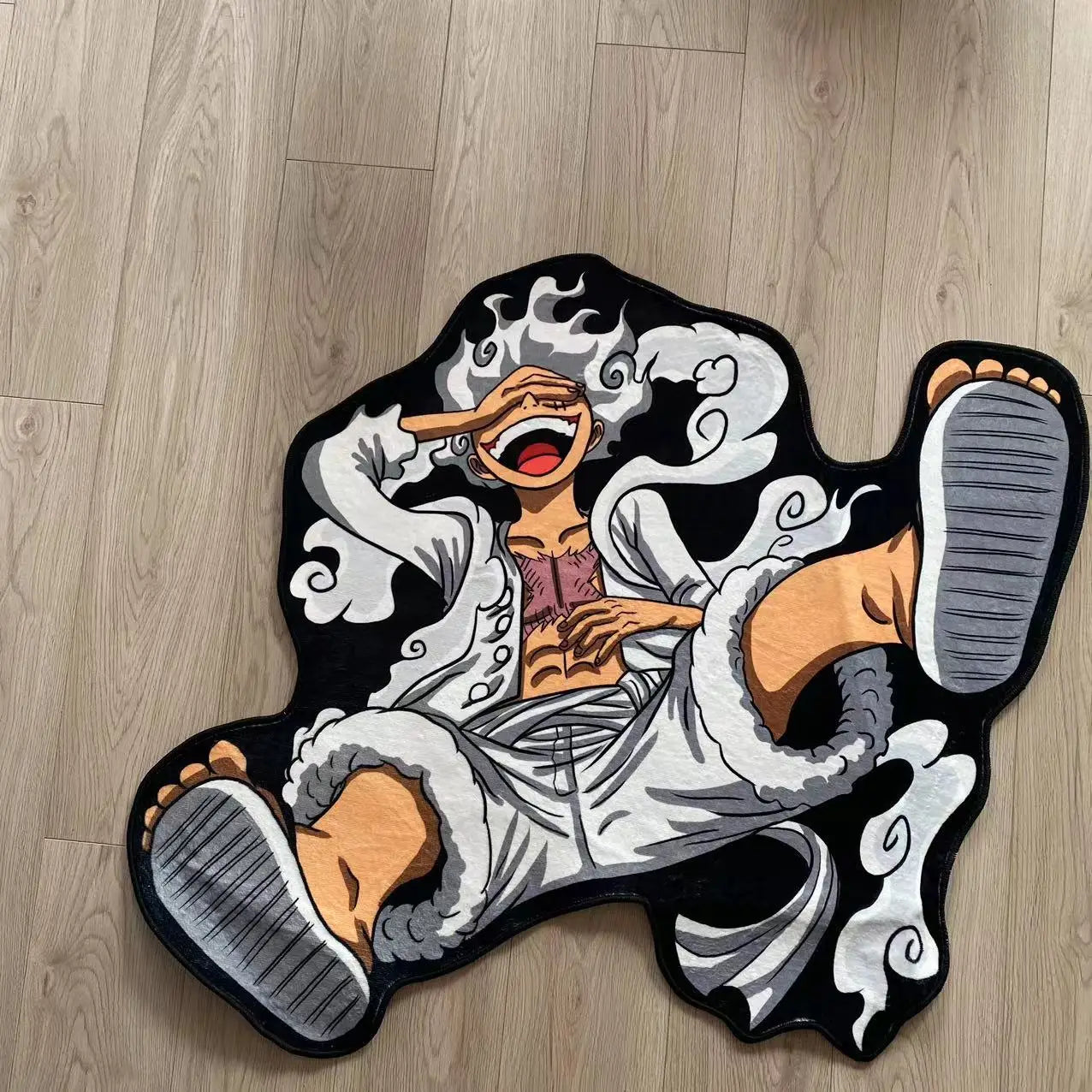 25 Designs Irregular Shape Anime Dragon Ball Area Rugs One Piece Naruto