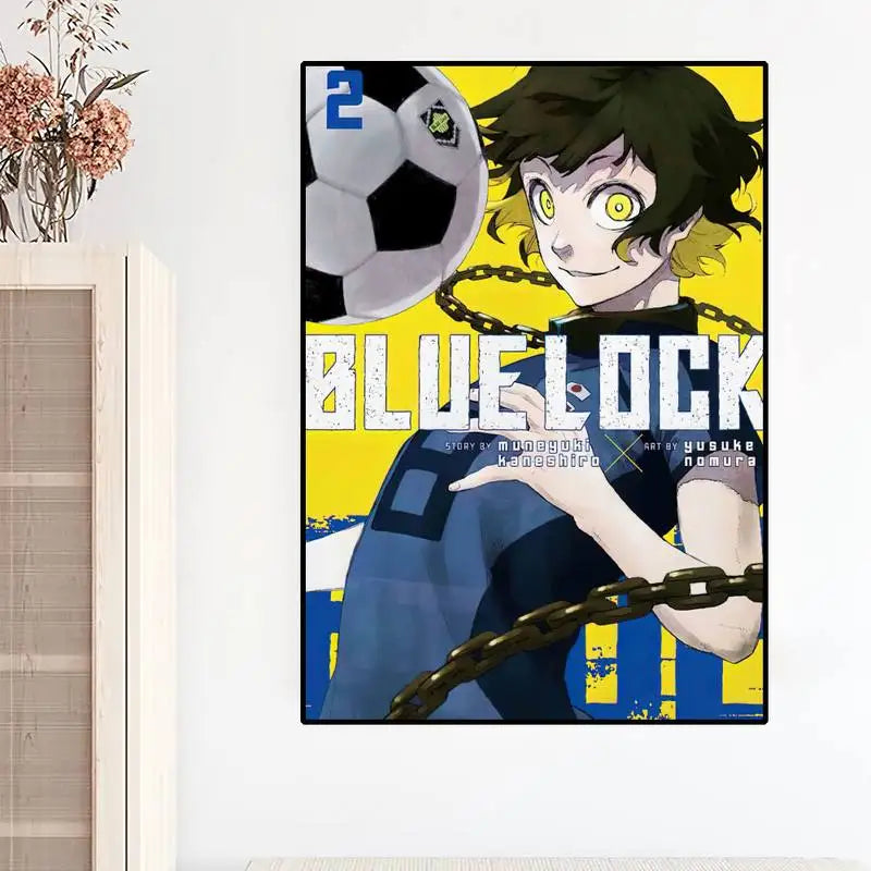 Anime BLUE LOCK Isagi Yoichi POSTER Prints Room Decoration