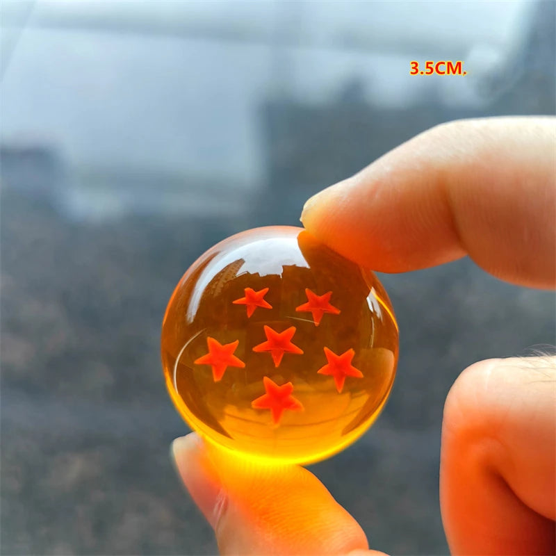 7Pcs/Set Dragon Ball Z 7 Stars Orange Crystal Ball