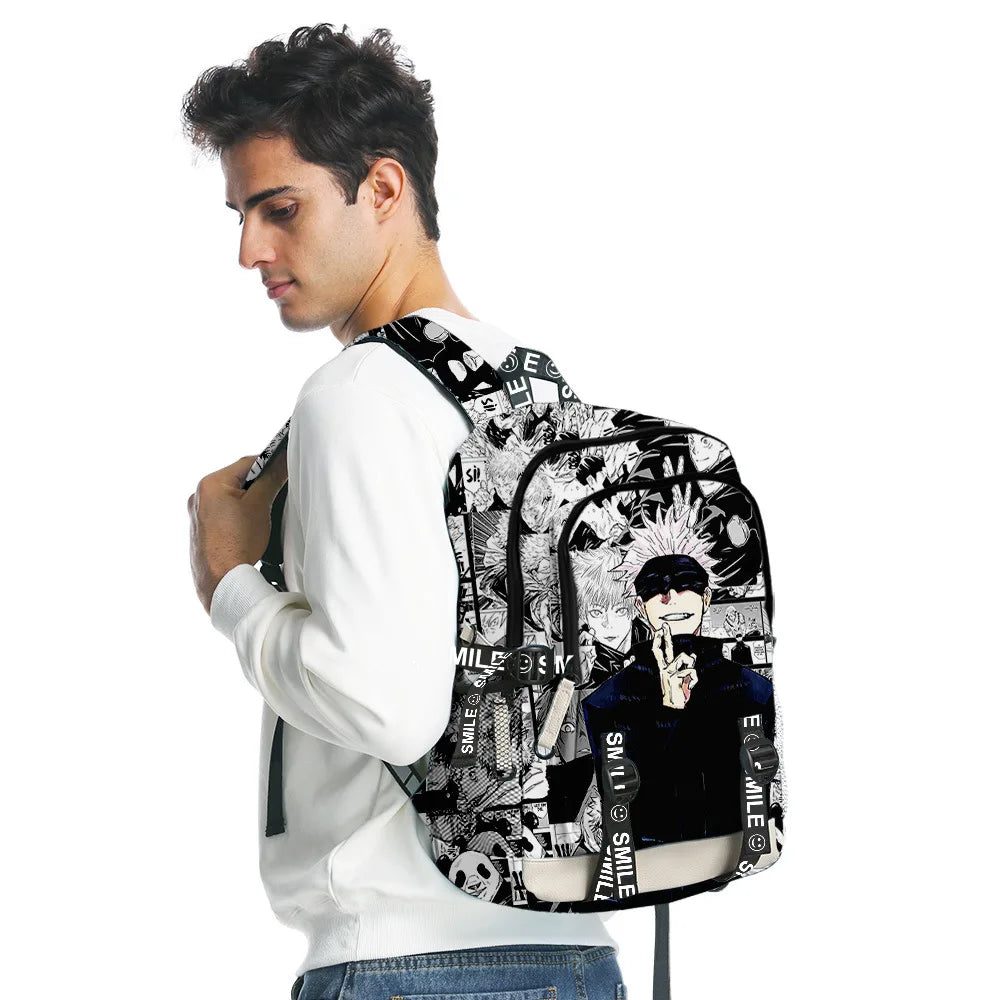 Anime Satoru Gojo School Backpack