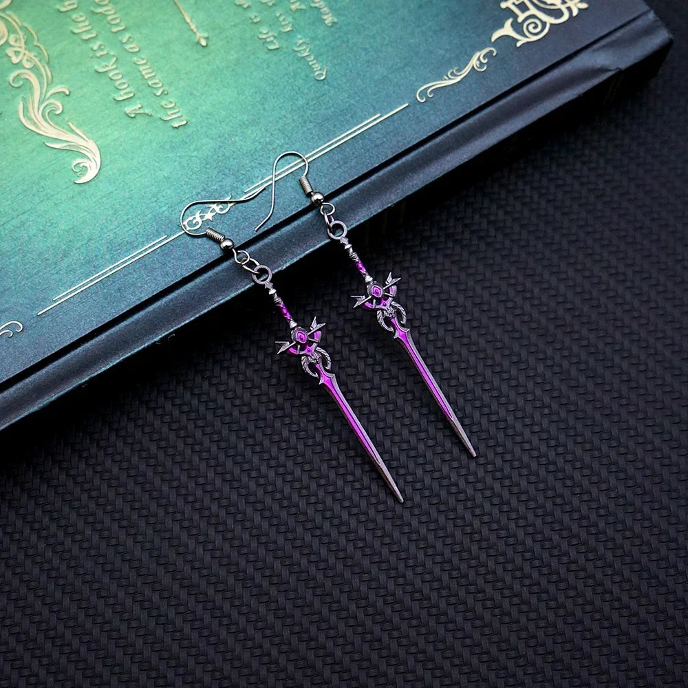 Sword Earrings