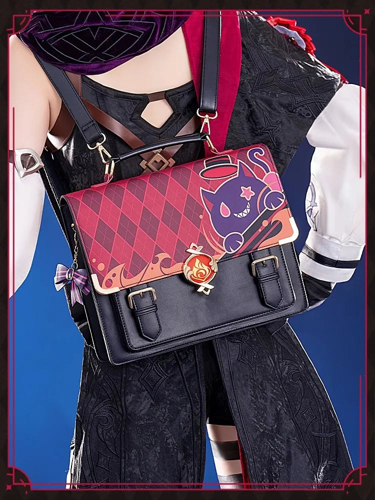 Genshin Impact Lyney Doujin Vision Backpack Anime