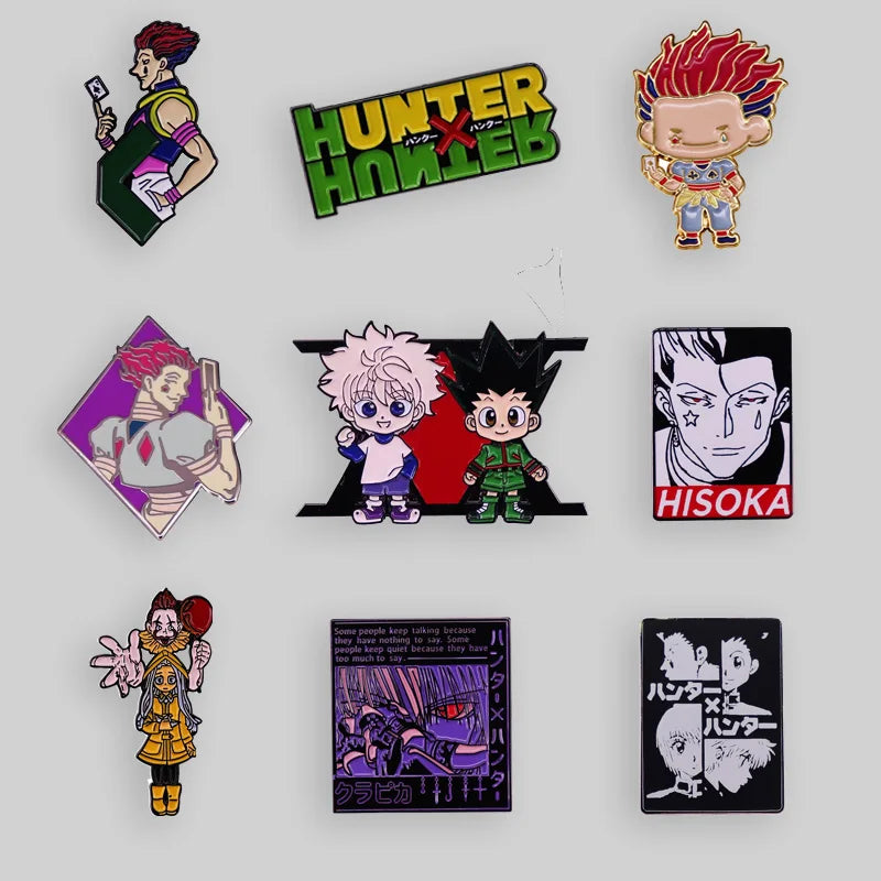 High Quality Hunter X Hunter Enamel Pin Anime