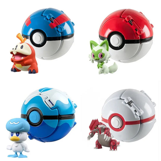 Pokeball Pokemon Figurine