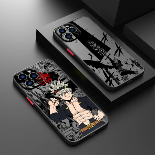 Black Clover Anime case For Apple iPhone 15 14 13