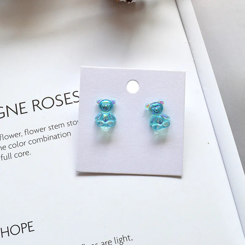 Three-Dimensional Square Dice Earrings